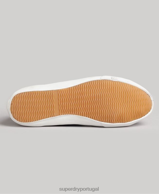 tênis clássico baixo profissional mulheres marinha sapato Superdry 2208H4358